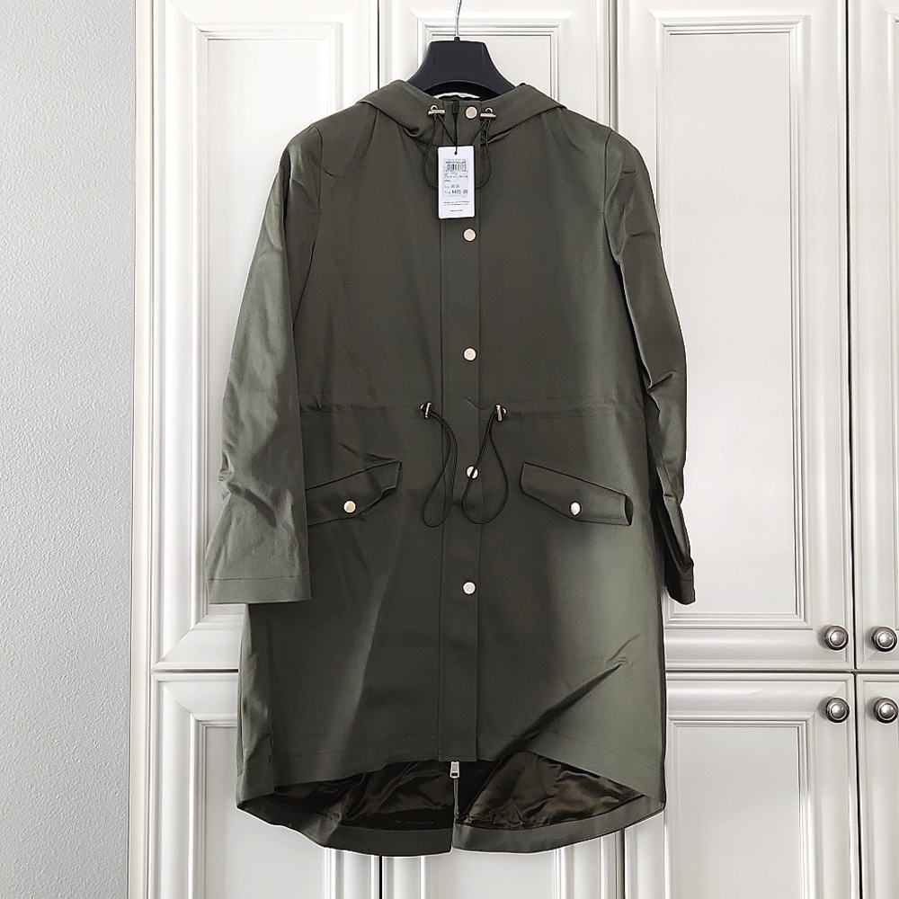 NWT REISS | Chloe Hooded Parka - Picture 9 of 13